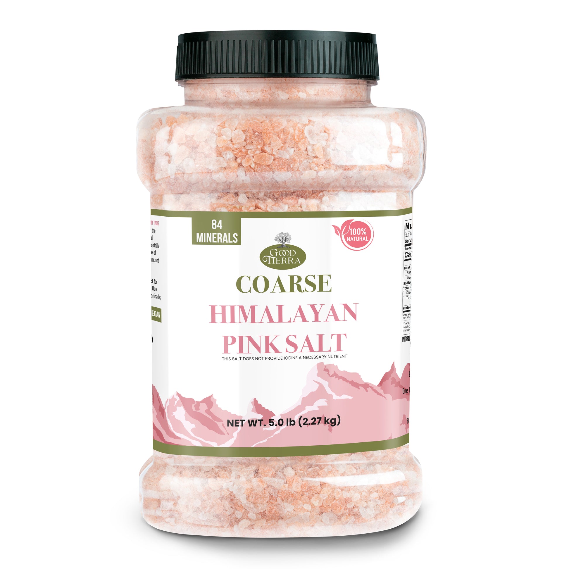 Himalayan Pink Salt Coarse - Jar | 5 LB