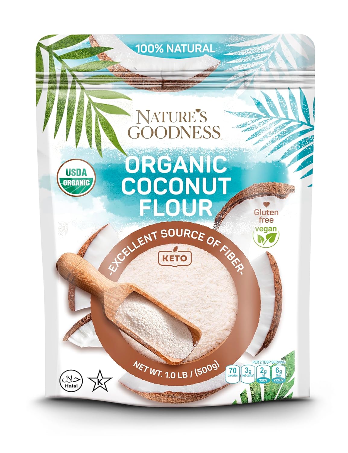 Organic Coconut Flour 1.1lb