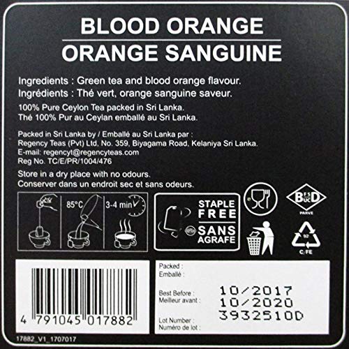 Blood Orange Green Tea Mekor Corp LLC