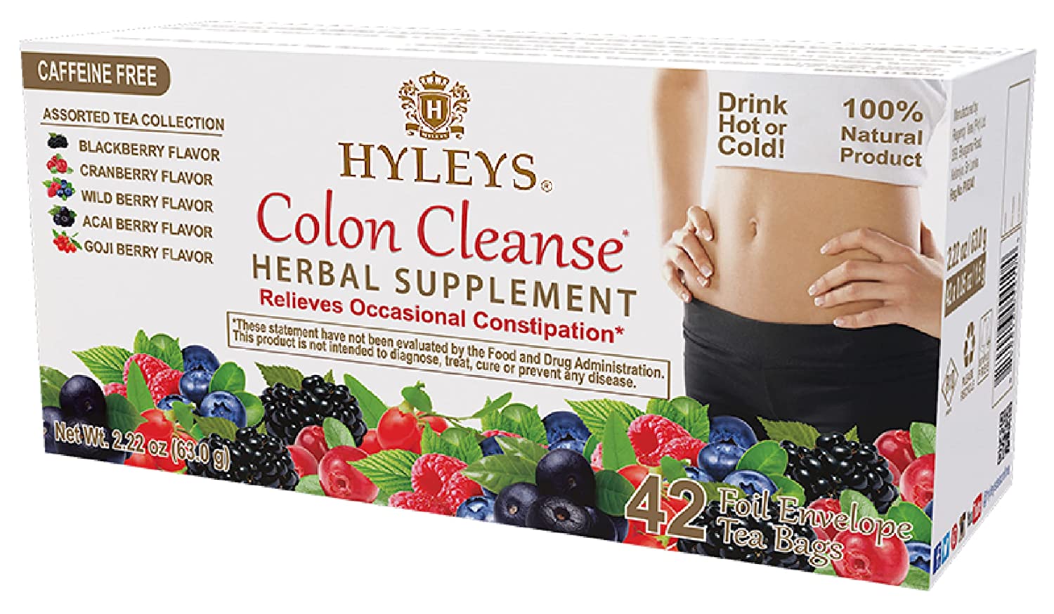 Colon Cleanse 5 Flavor Assorted Tea