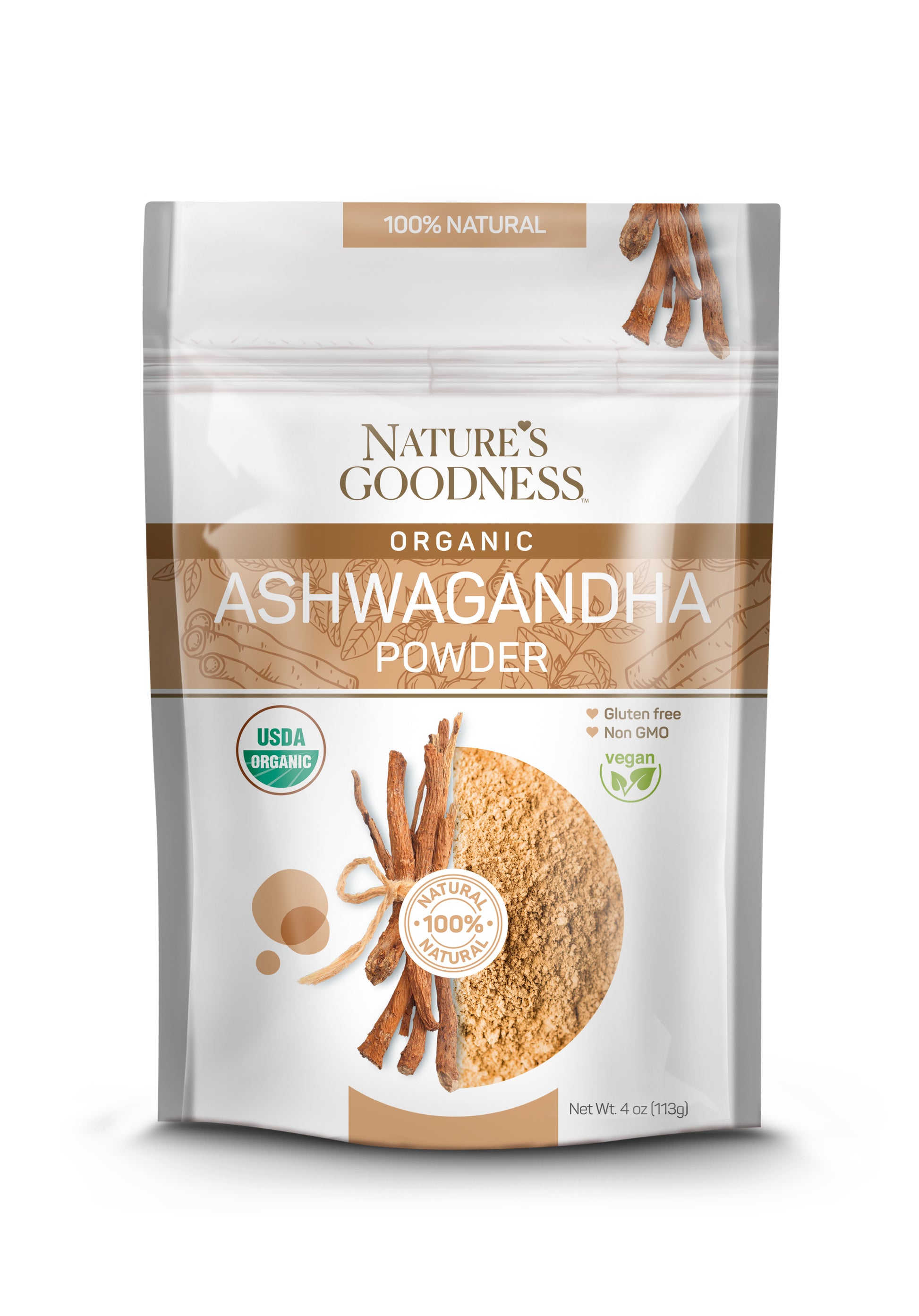 Organic ashwaganda powder | 4 oz