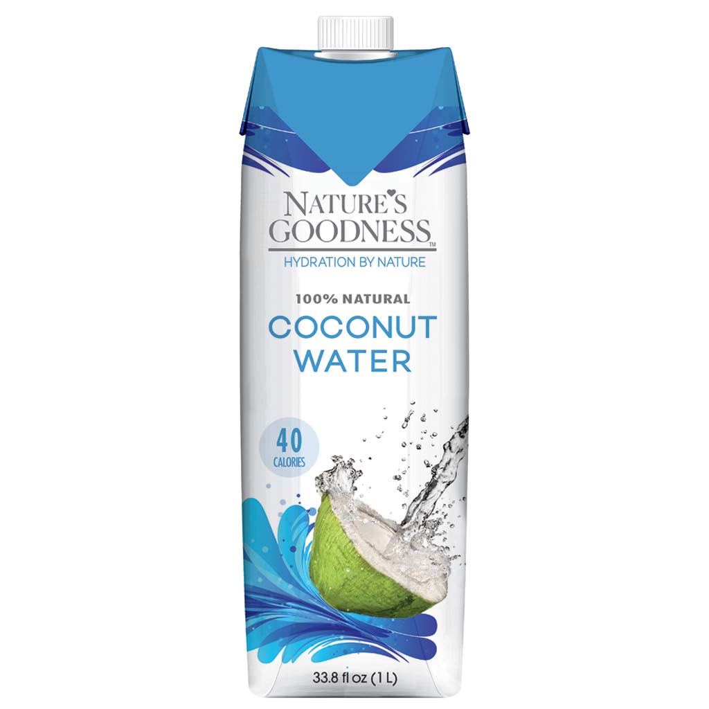 100% PURE COCONUT WATER – 33.8 FL.OZ.