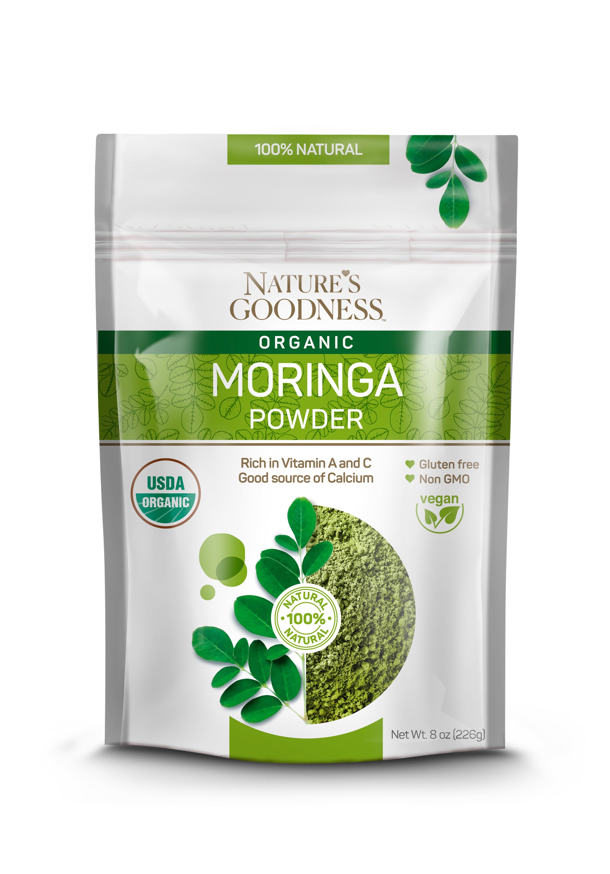 Organic moringa powder | 8 oz