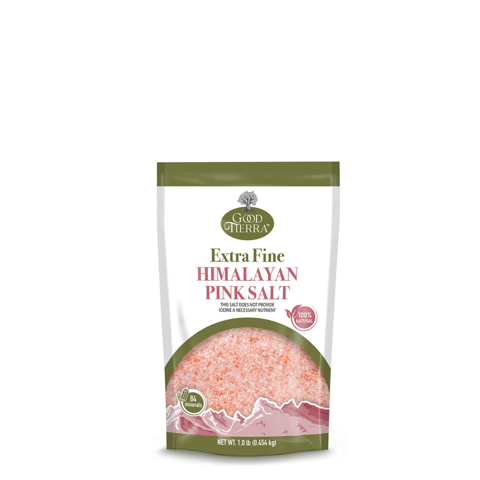 HIMALAYAN PINK SALT (EXTRA FINE) - BAG | 1 LB