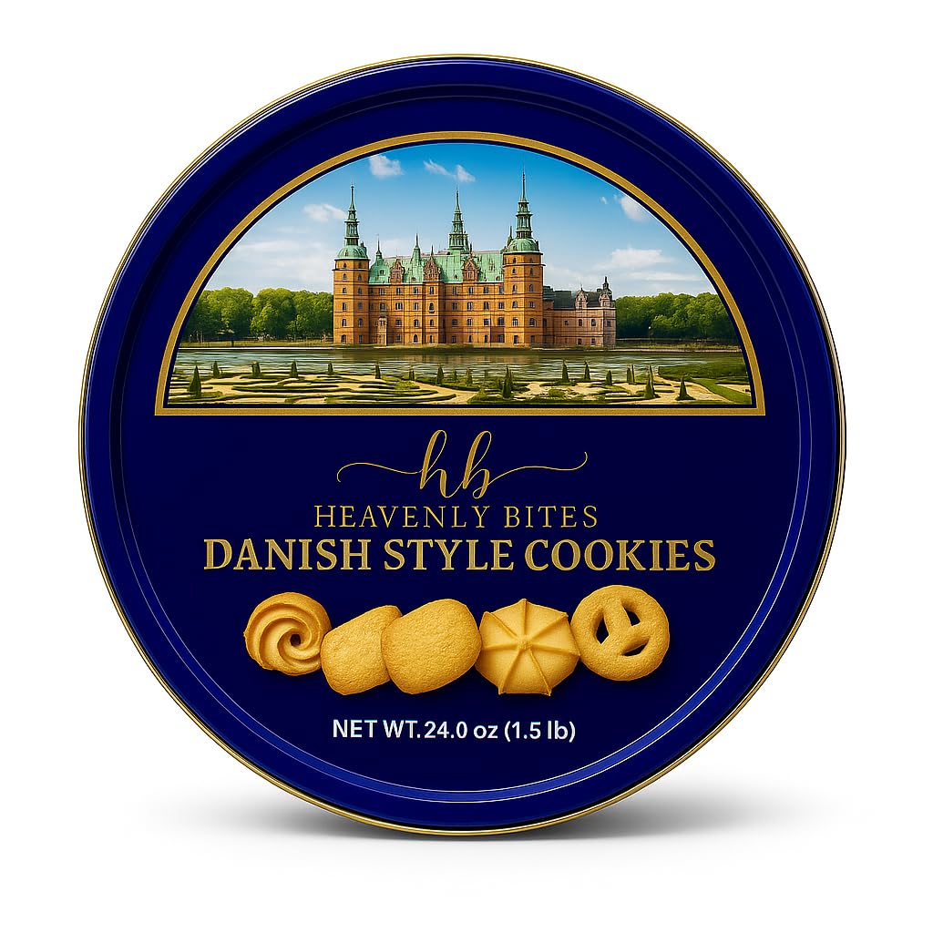 Danish style cookies <br>24 OZ (1.5 LB)<br>