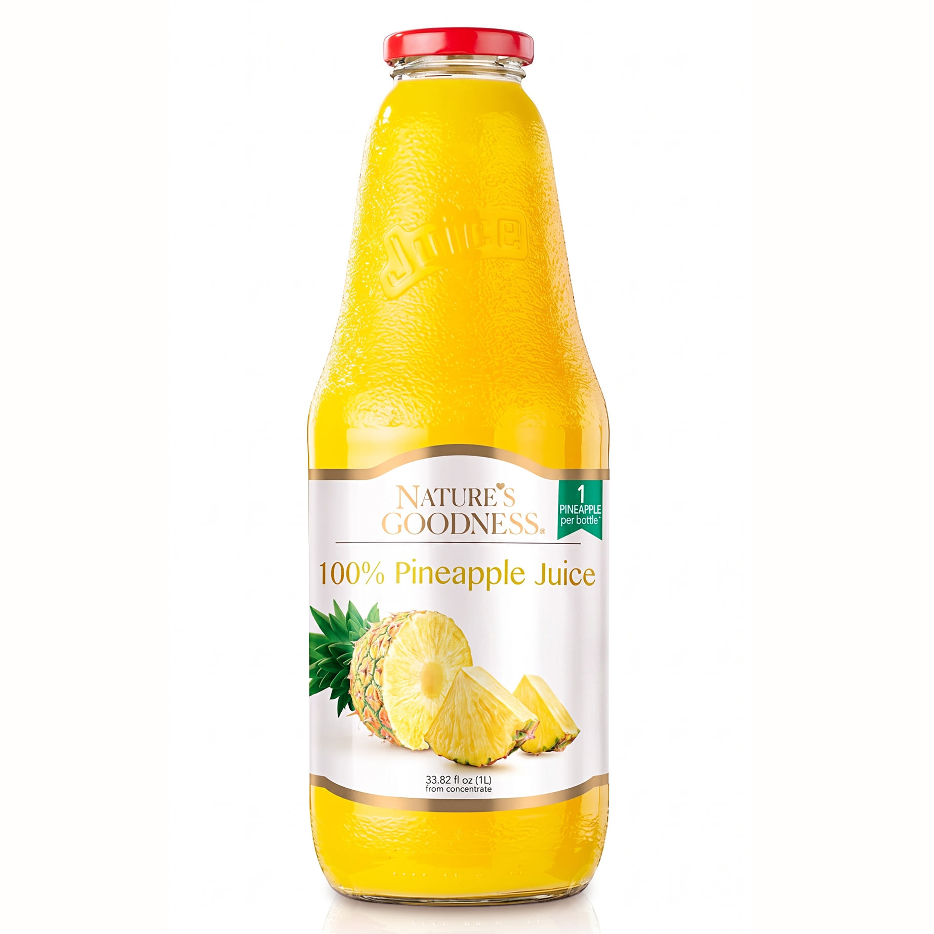Pineapple Juice <br> 33.8 FL OZ (1 L) <br>
