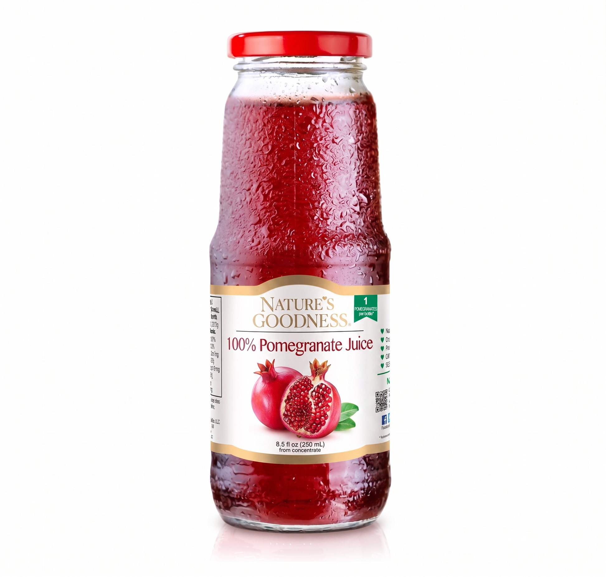 Pomegranate Juice <br> 8.5 FL OZ (250 ML) <br>
